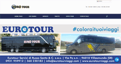 Desktop Screenshot of eurotourviaggi.com